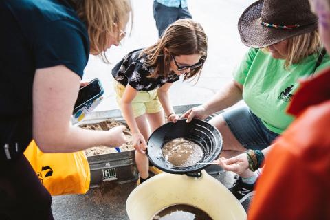 2024 miner's picnic gold panning